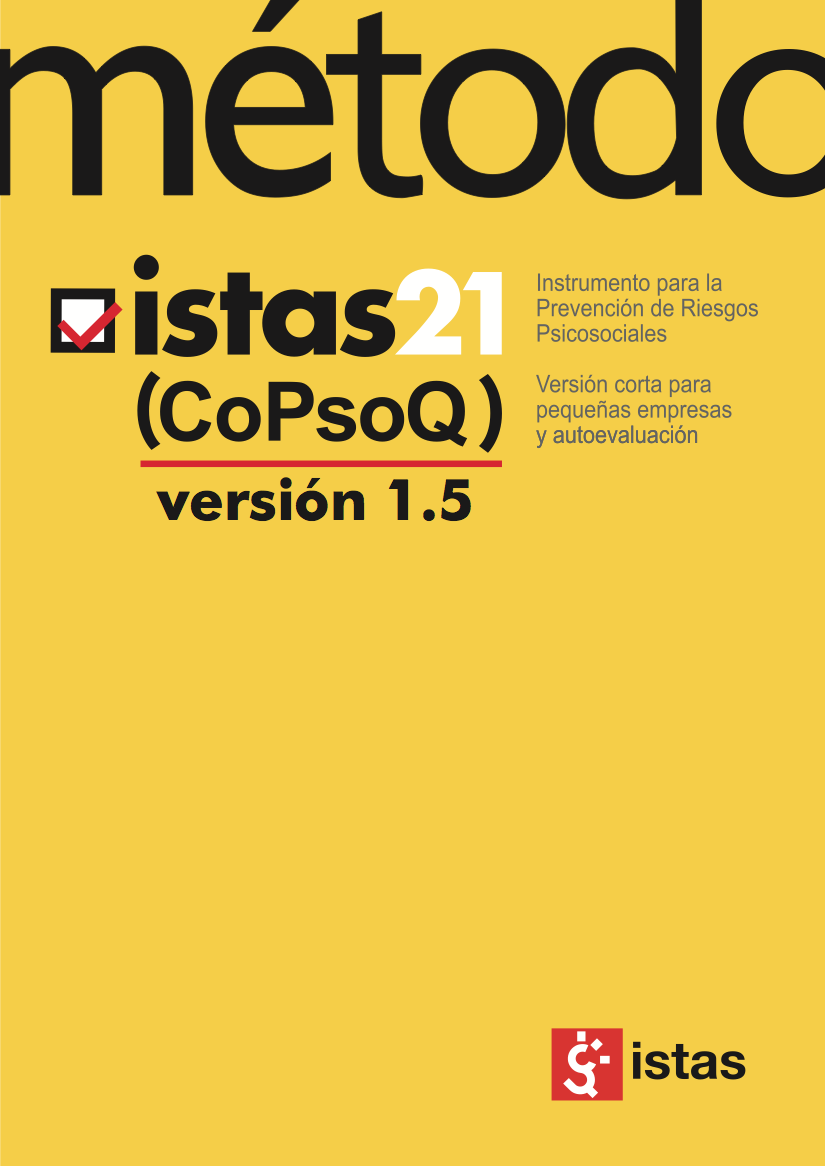 Método ISTAS21 (CoPSoQ) versión 1.5